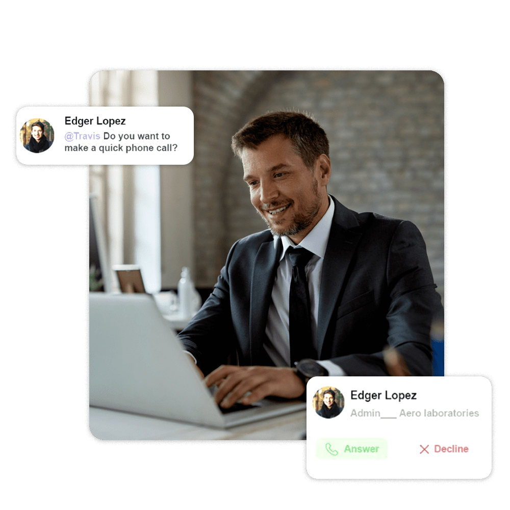 A straightforward call-forwarding solution.