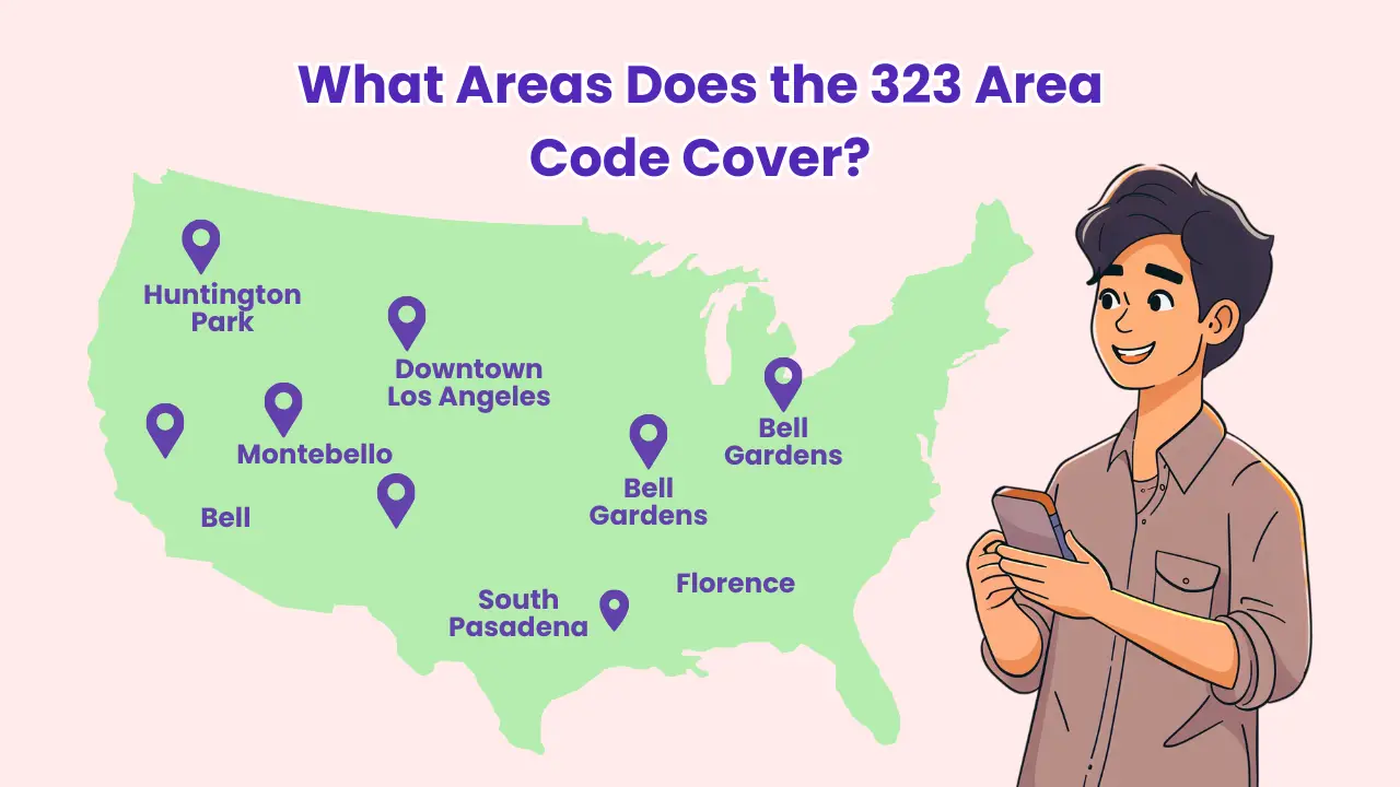 What Areas Does the 323 Area Code Cover?