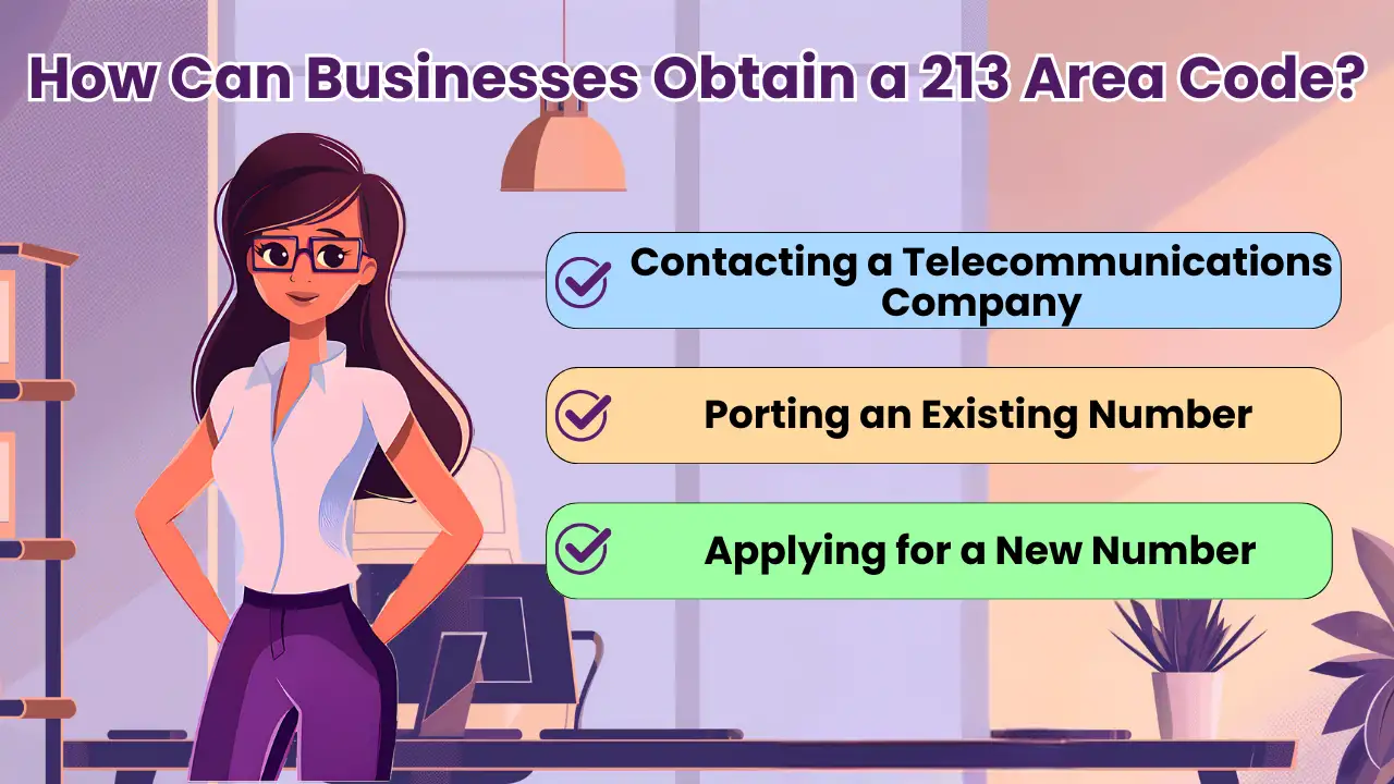 How Can Businesses Obtain a 213 Area Code?