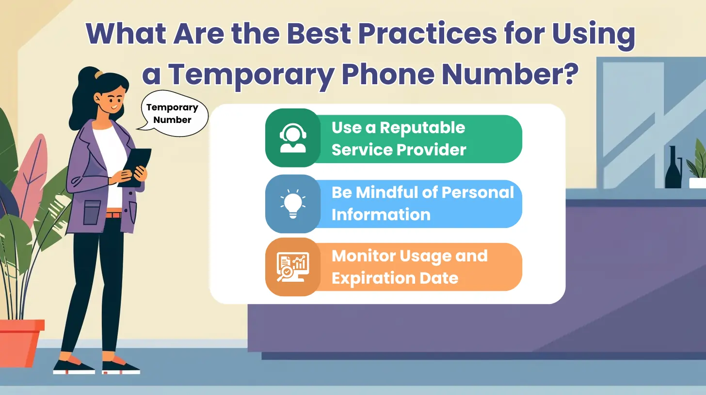 What Are the Best Practices for Using a Temporary Phone Number?