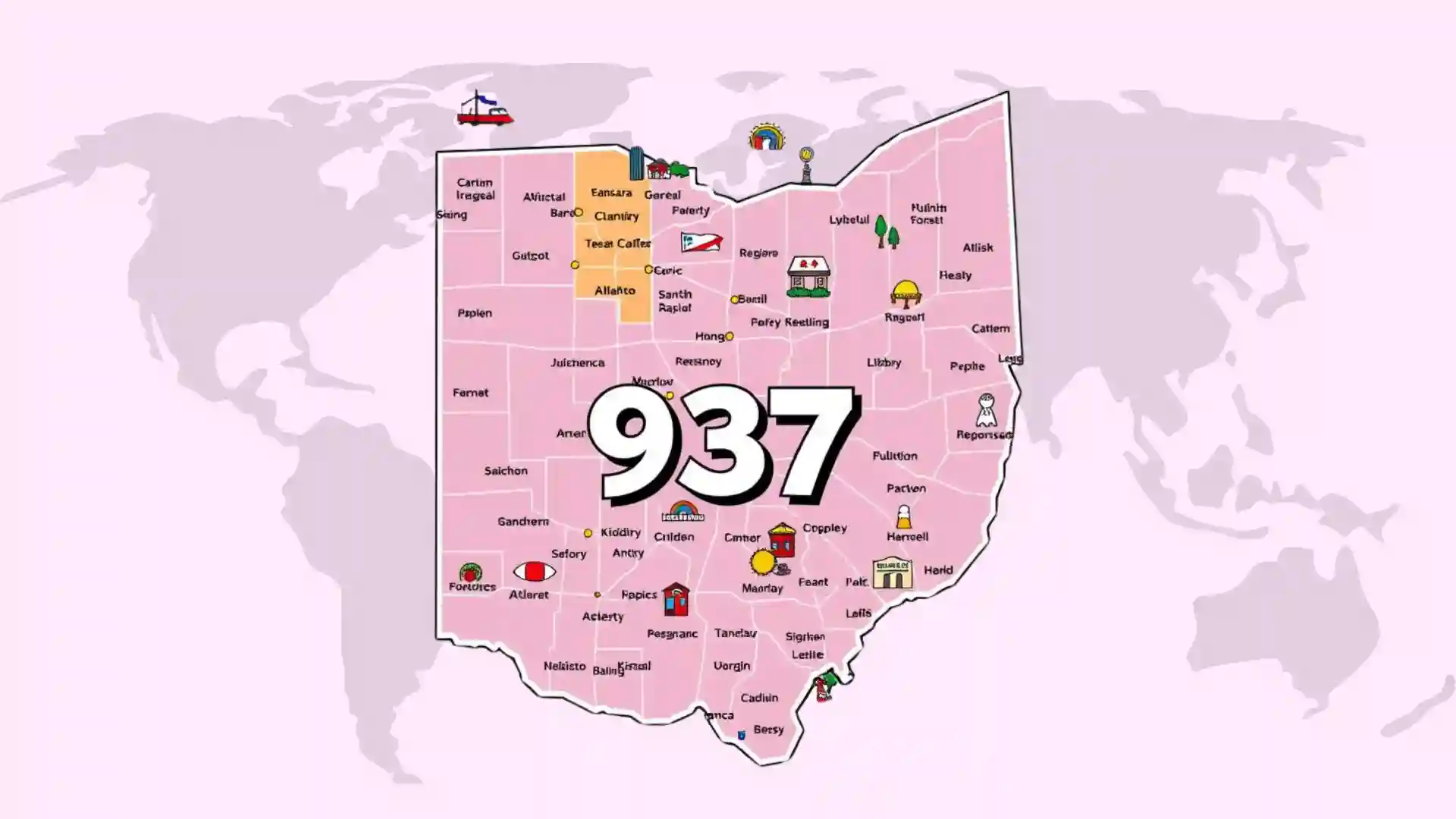 What Areas Does the 937 Area Code Cover in Ohio