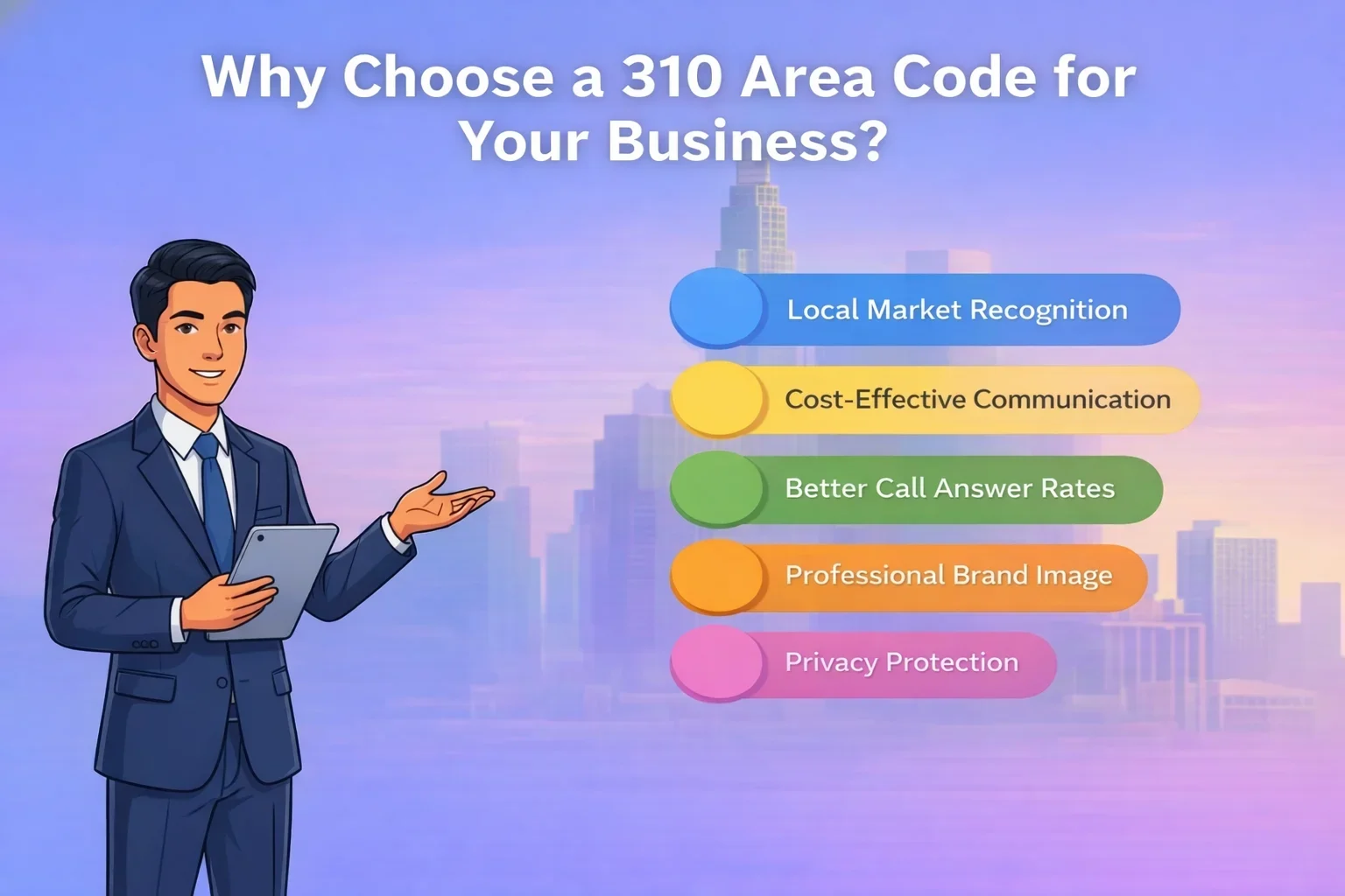 Why choose 310 area code for your business 