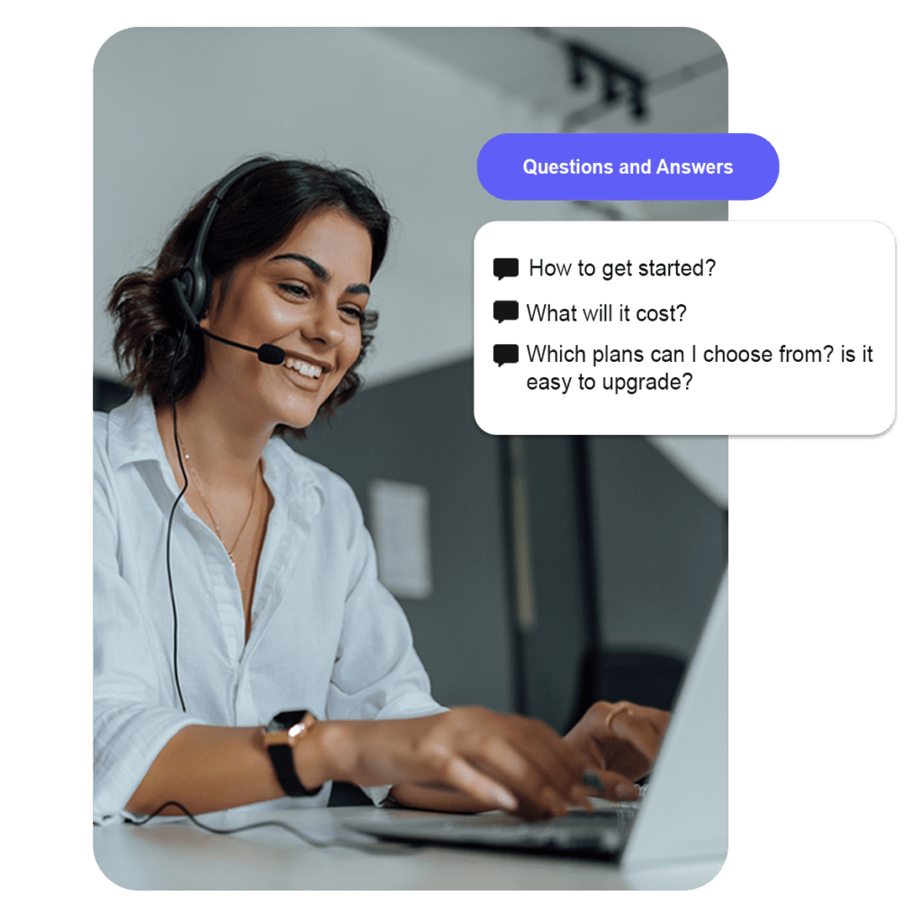 AI-powered customer support team