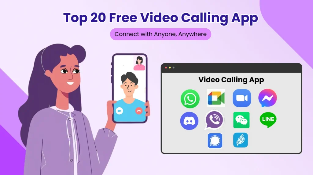 top 20 free video calling app
