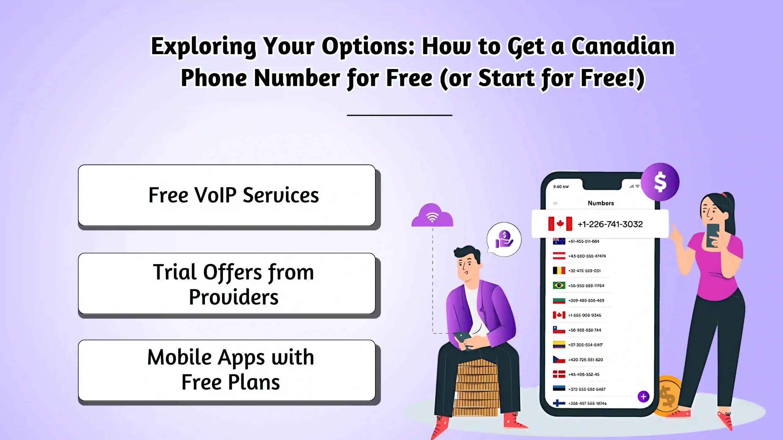 Exploring Your Options_ How to Get a Canadian Phone Number for Free (or Start for Free!)
