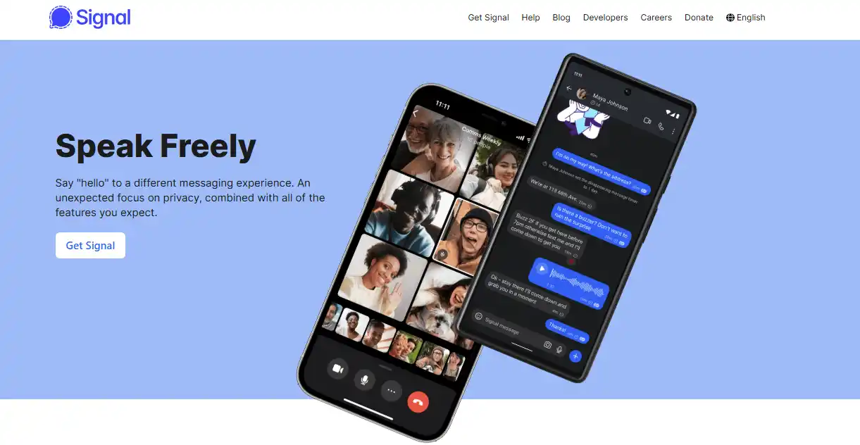 signal private messener