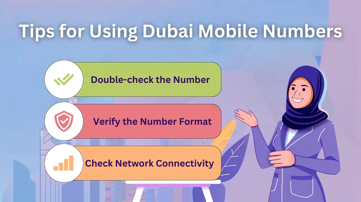 Tips for Using Dubai Mobile Numbers