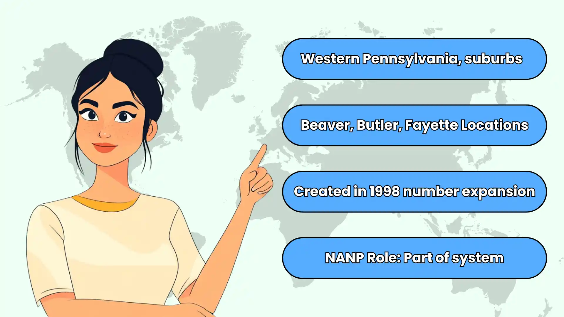 What is the 724 Area Code