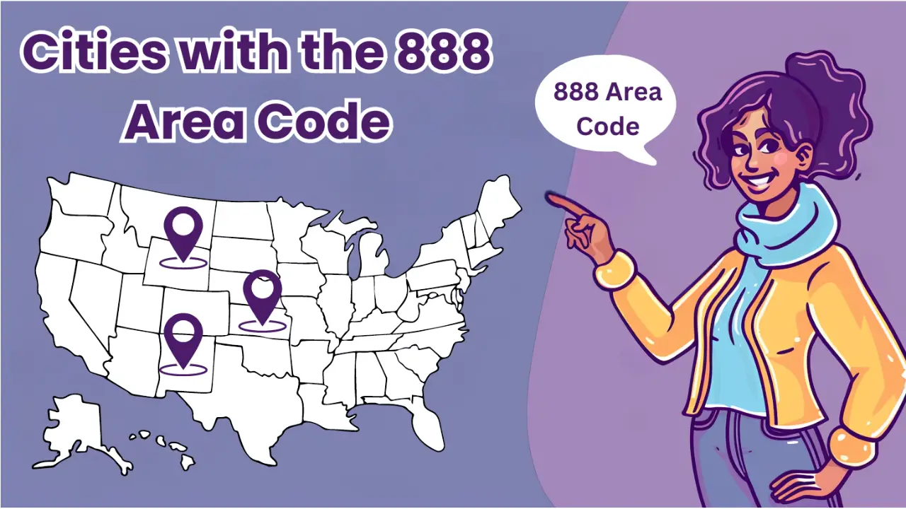 Cities with the 888 Area Code 