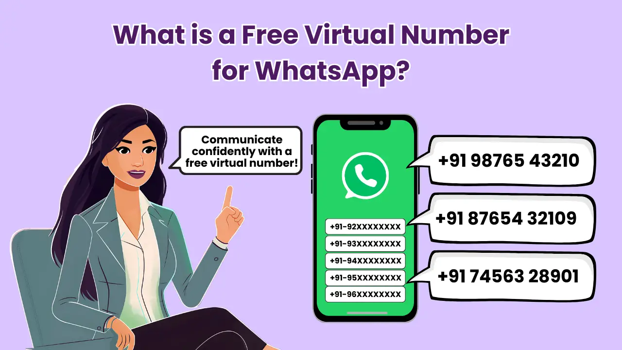 What is a Free Virtual Number for WhatsApp?