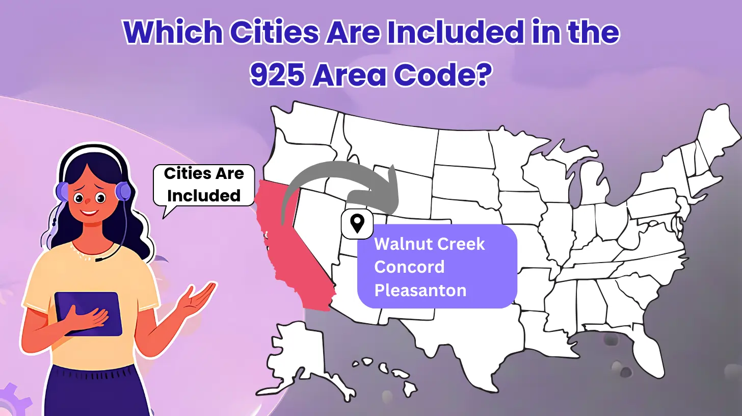 Which Cities Are Included in the 925 Area Code?