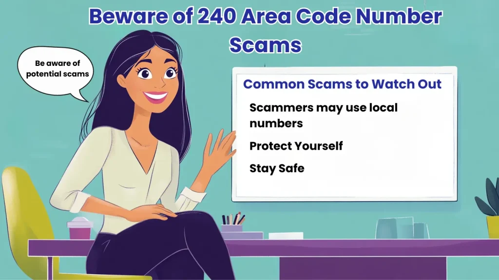 Beware of 240 Area Code Number Scams
