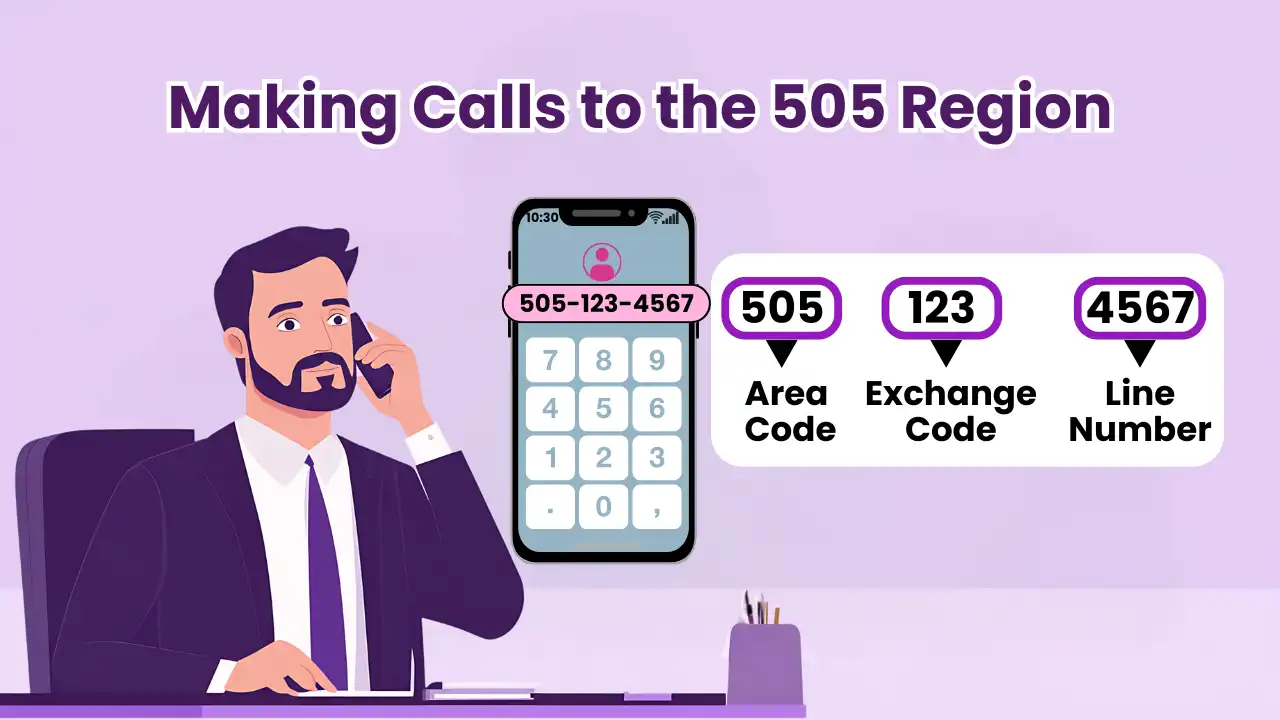 Making Calls to the 505 Region