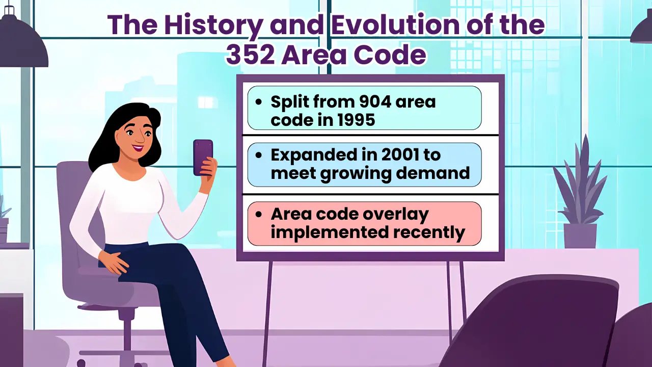 History and Evolution of the 352 Area Code