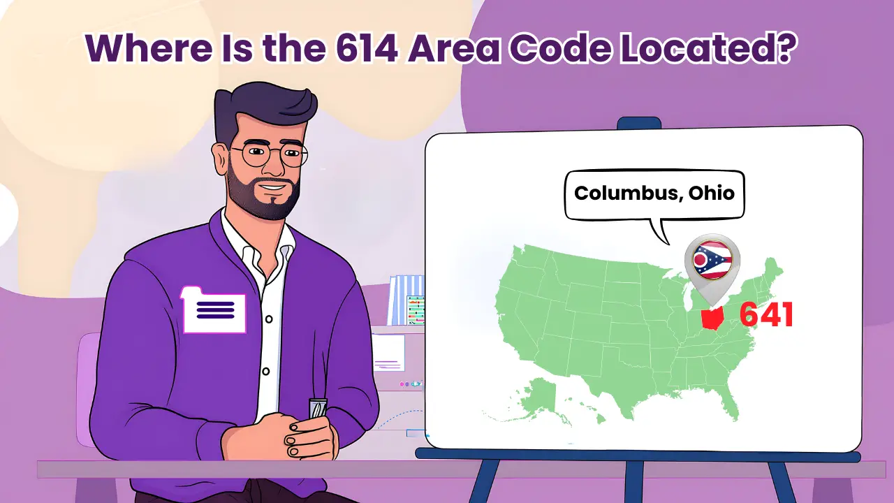 Where Is the 614 Area Code Located?