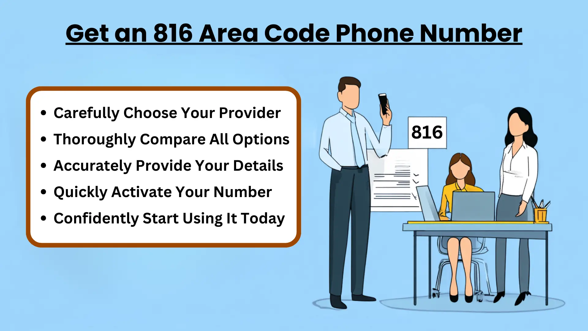 How to Get an 816 Area Code Phone Number for Your Needs
