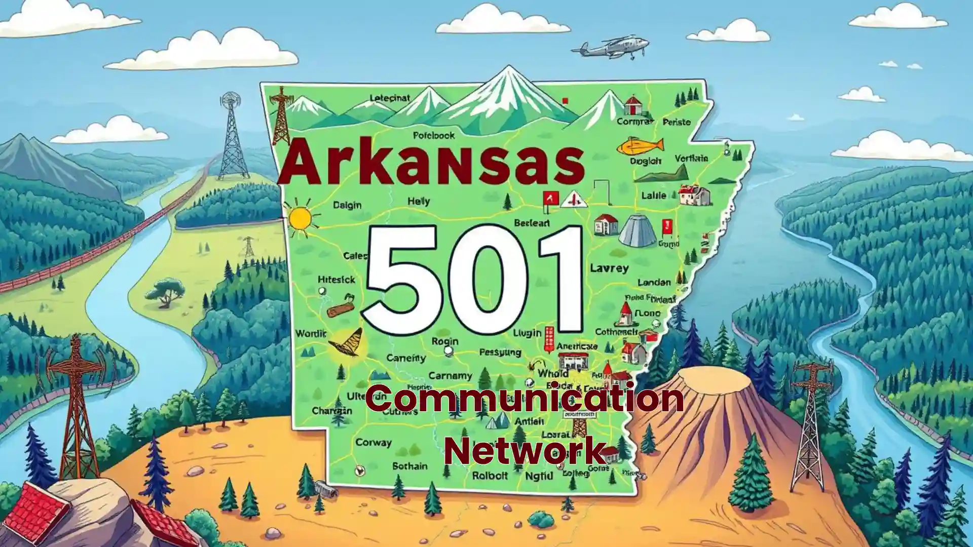 The Role of 501 Area Code in Arkansas's Communication Network