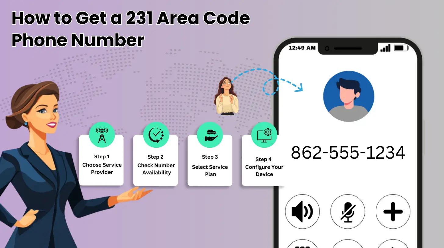 How to Get a 231 Area Code Phone Number