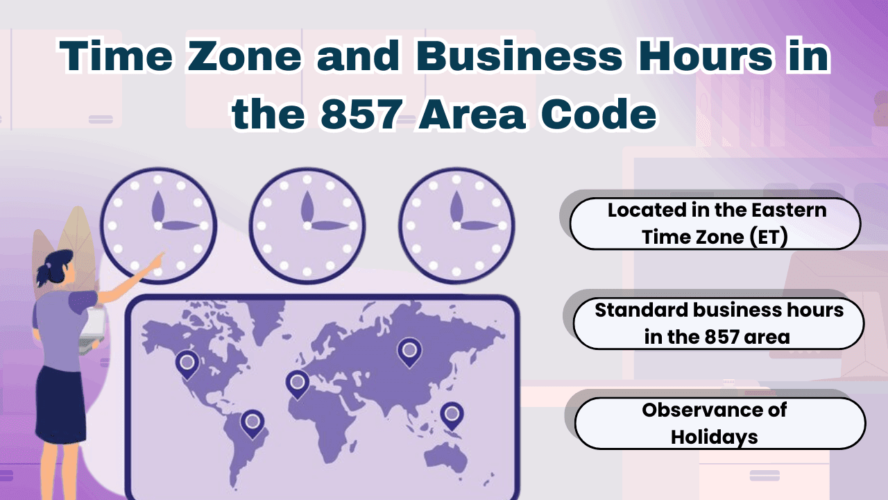 Time Zone and Business Hours in the 857 Area Code
