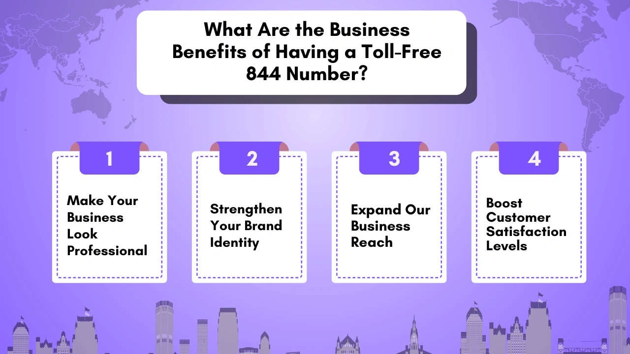 What Are the Business Benefits of Having a Toll-Free 844 Number?