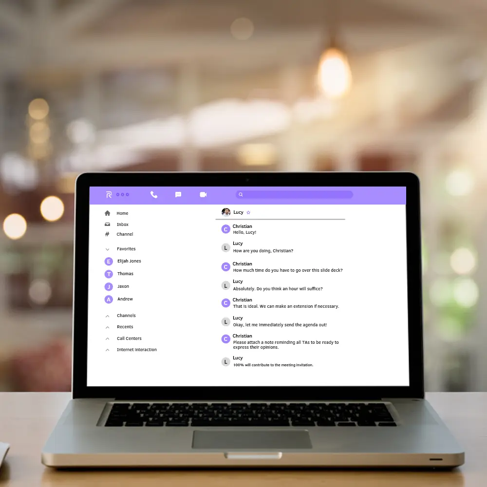 business phone app
