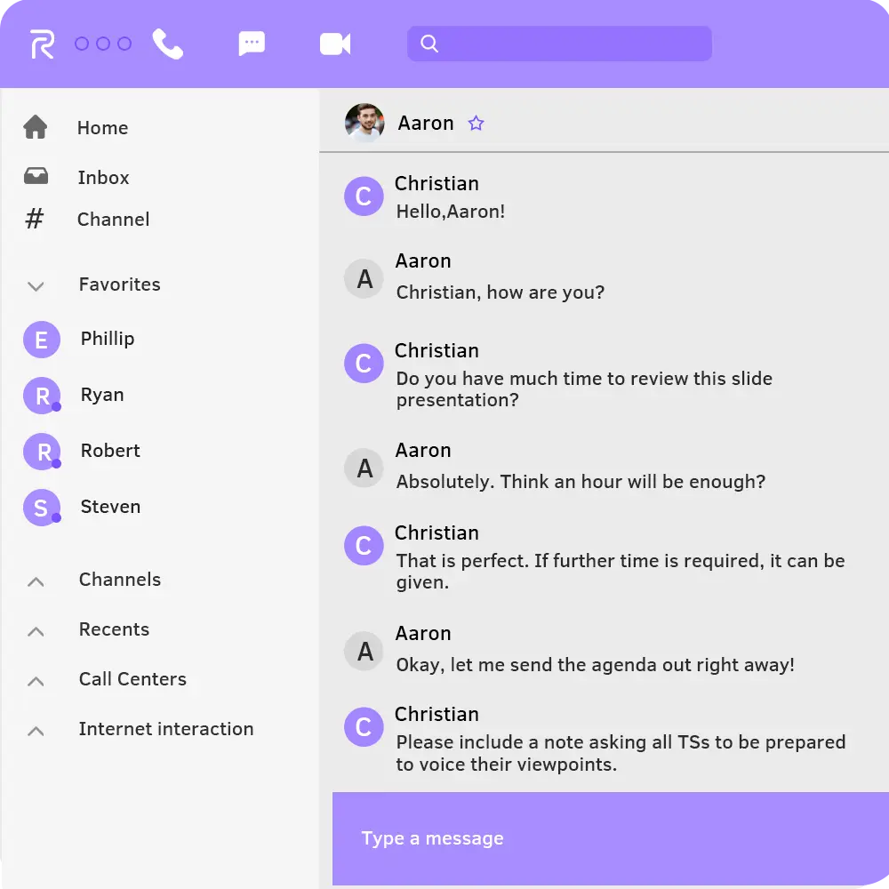 business phone app