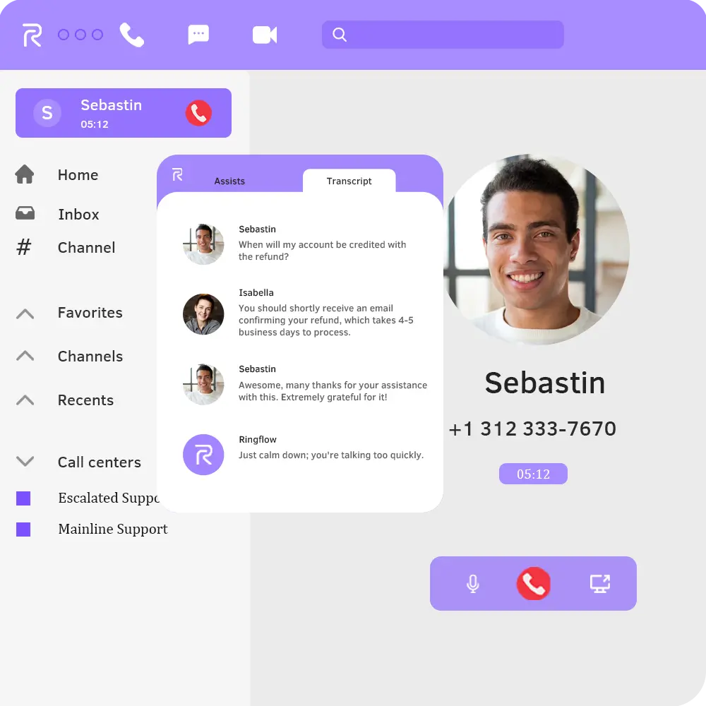 business phone app