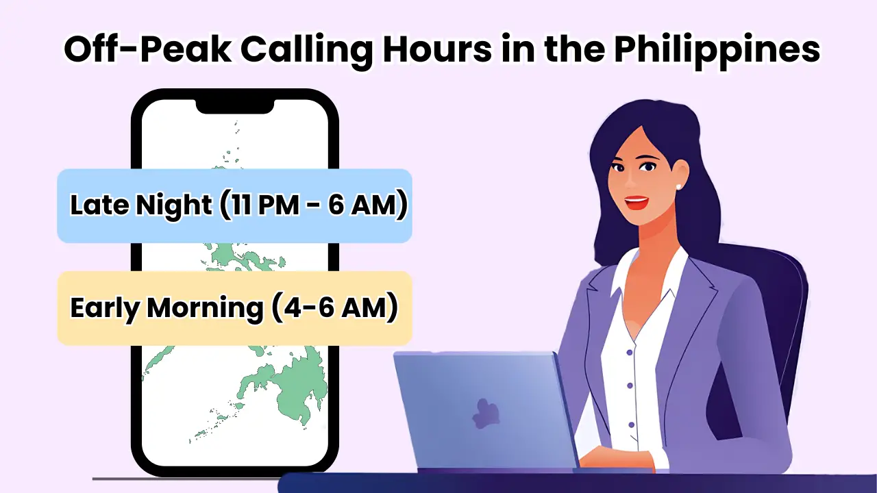 What are the Off-Peak Calling Hours in the Philippines?