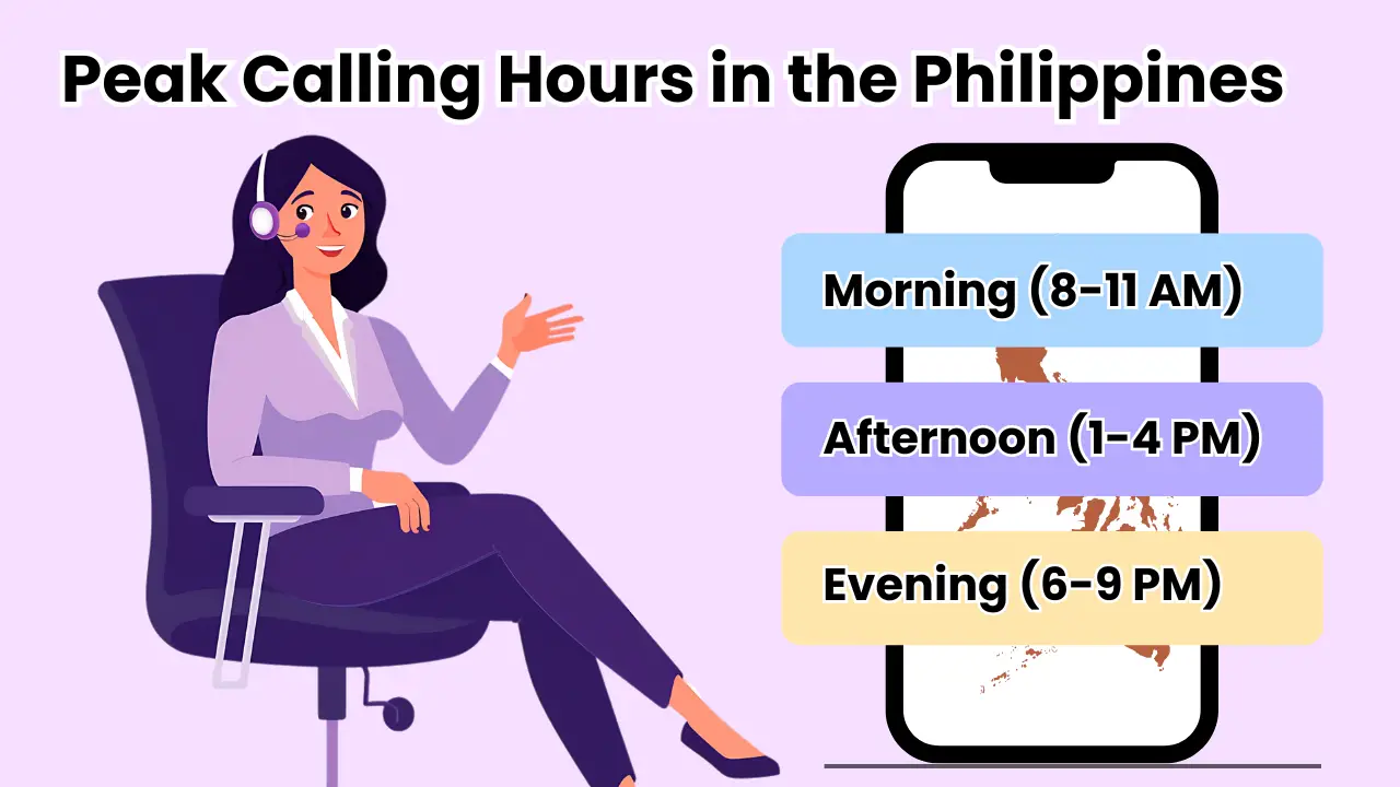 What are the Peak Calling Hours in the Philippines?