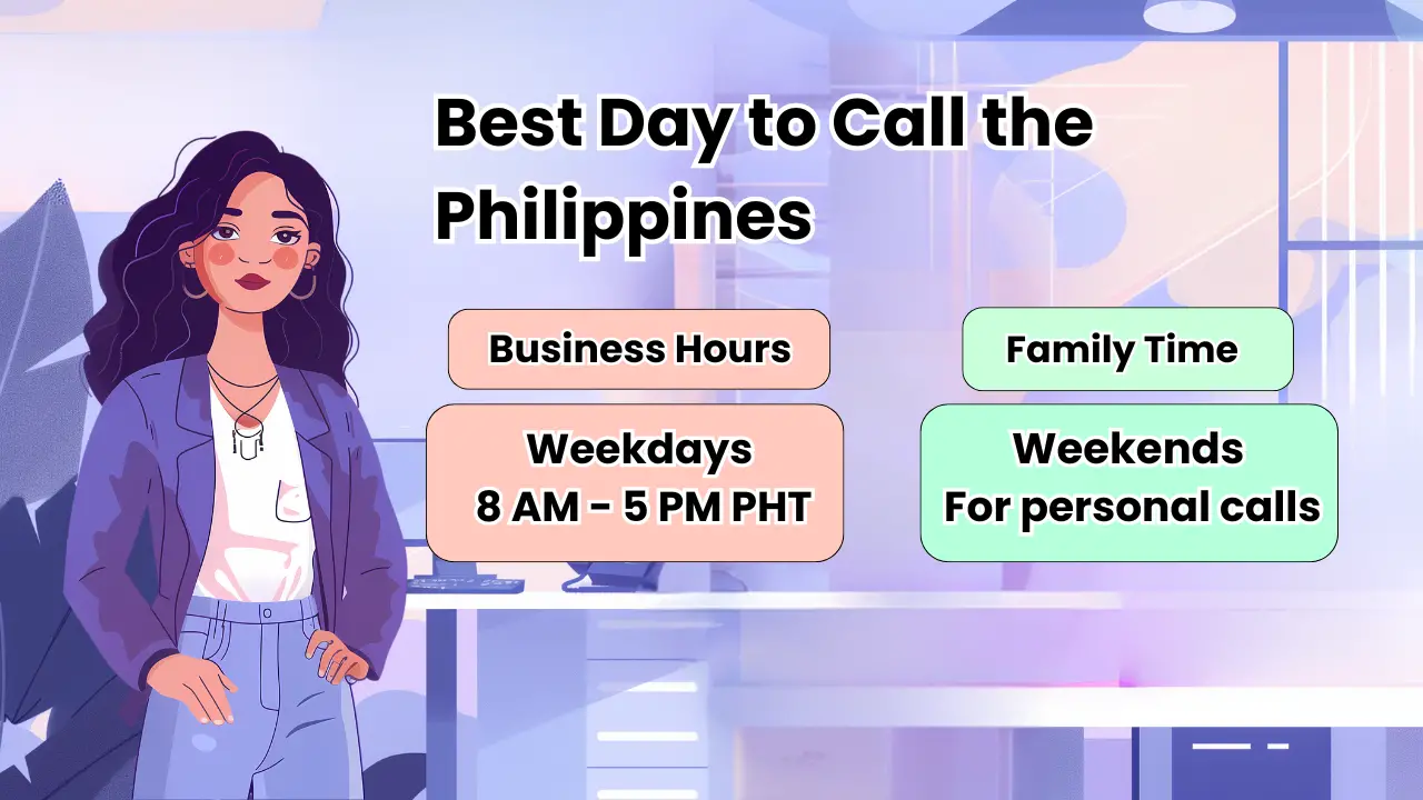 What is the Best Day to Call the Philippines?