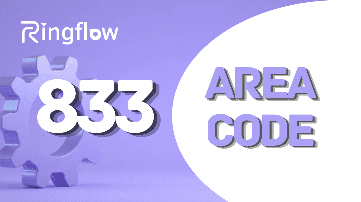 833 area code
