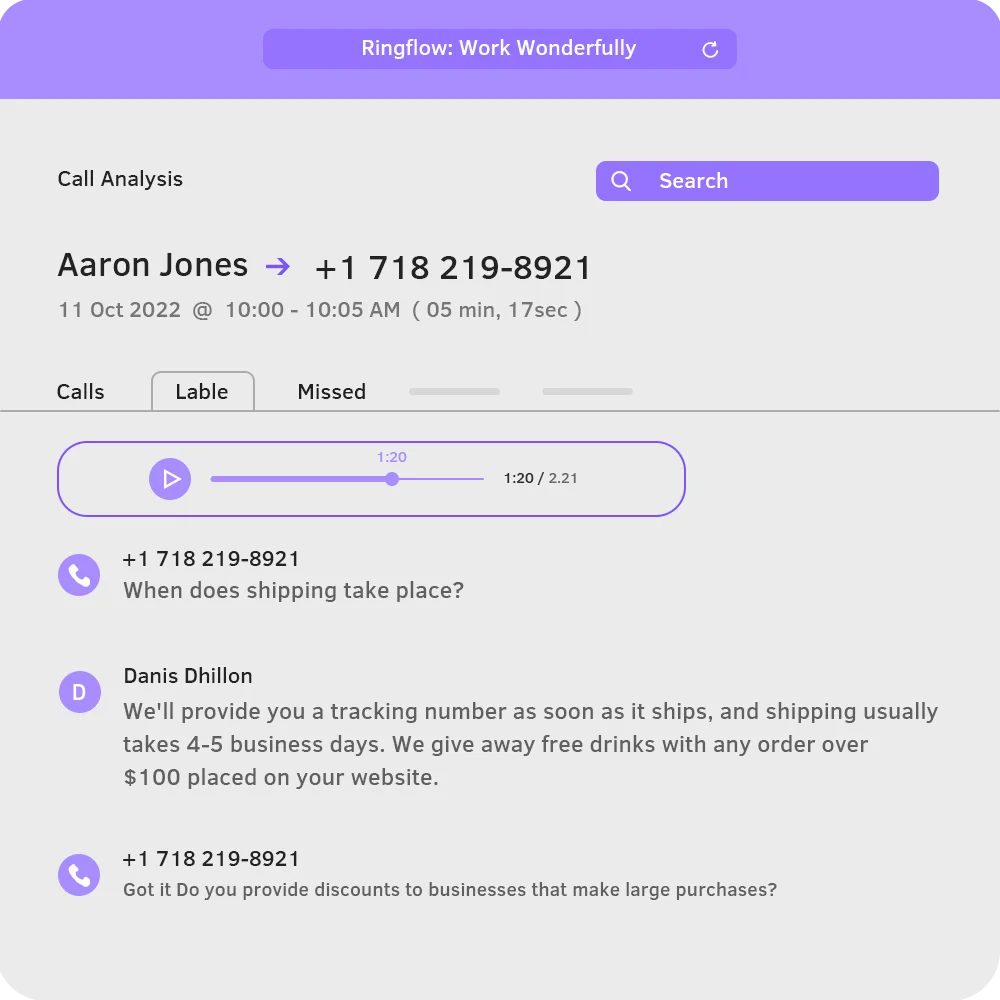 Need-a-call-transcribed