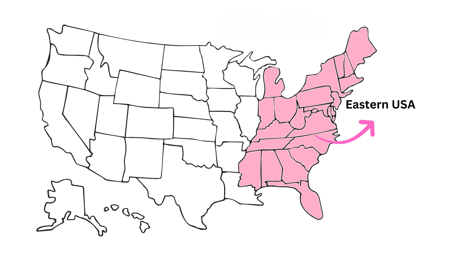 Eastern Region Area Codes: