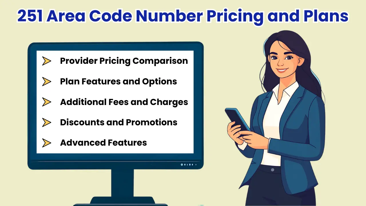 251 Area Code Number Pricing and Plans