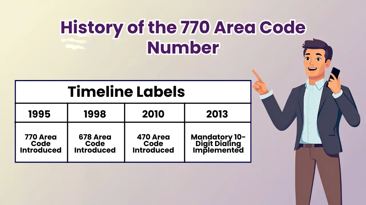 History of the 770 Area Code Number