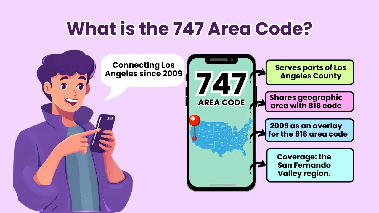 What is the 747 Area Code?