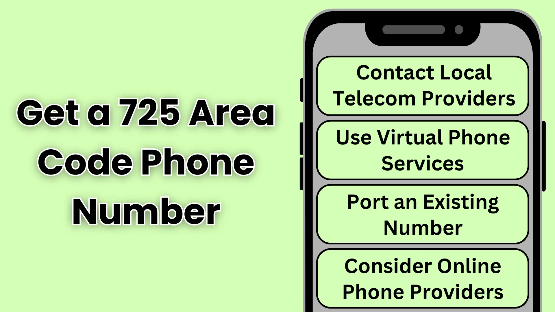 How to Get a 725 Area Code Phone Number for Your Needs