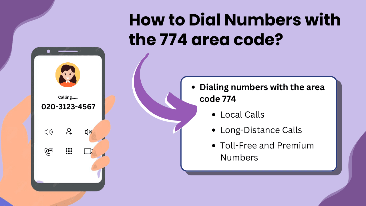 How to Dial Numbers with the 774 area code