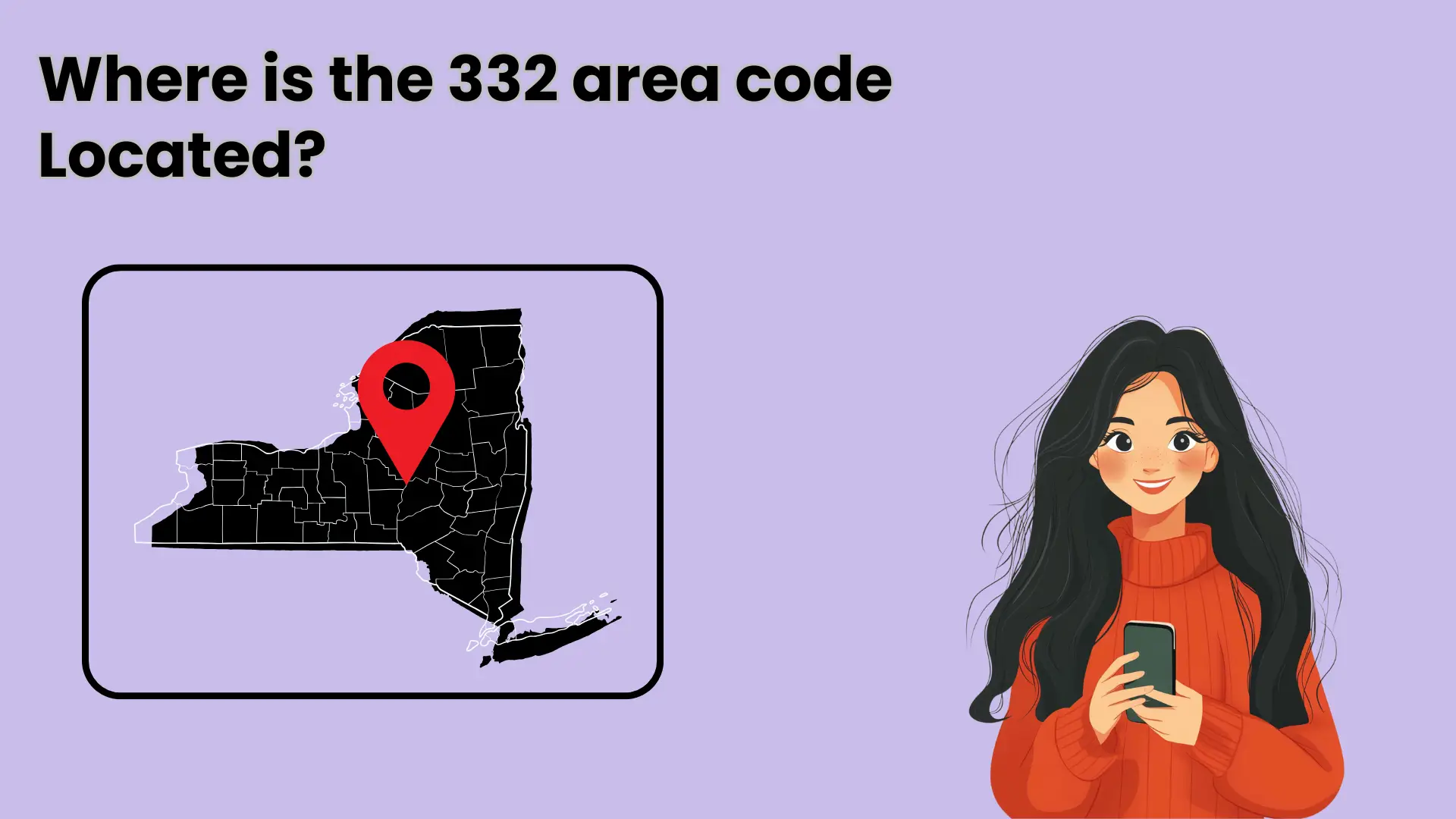 Where is the 332 area code Located 