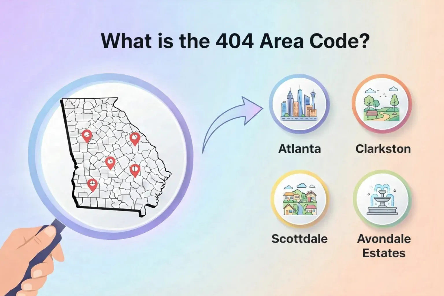 What is the 404 Area Code
