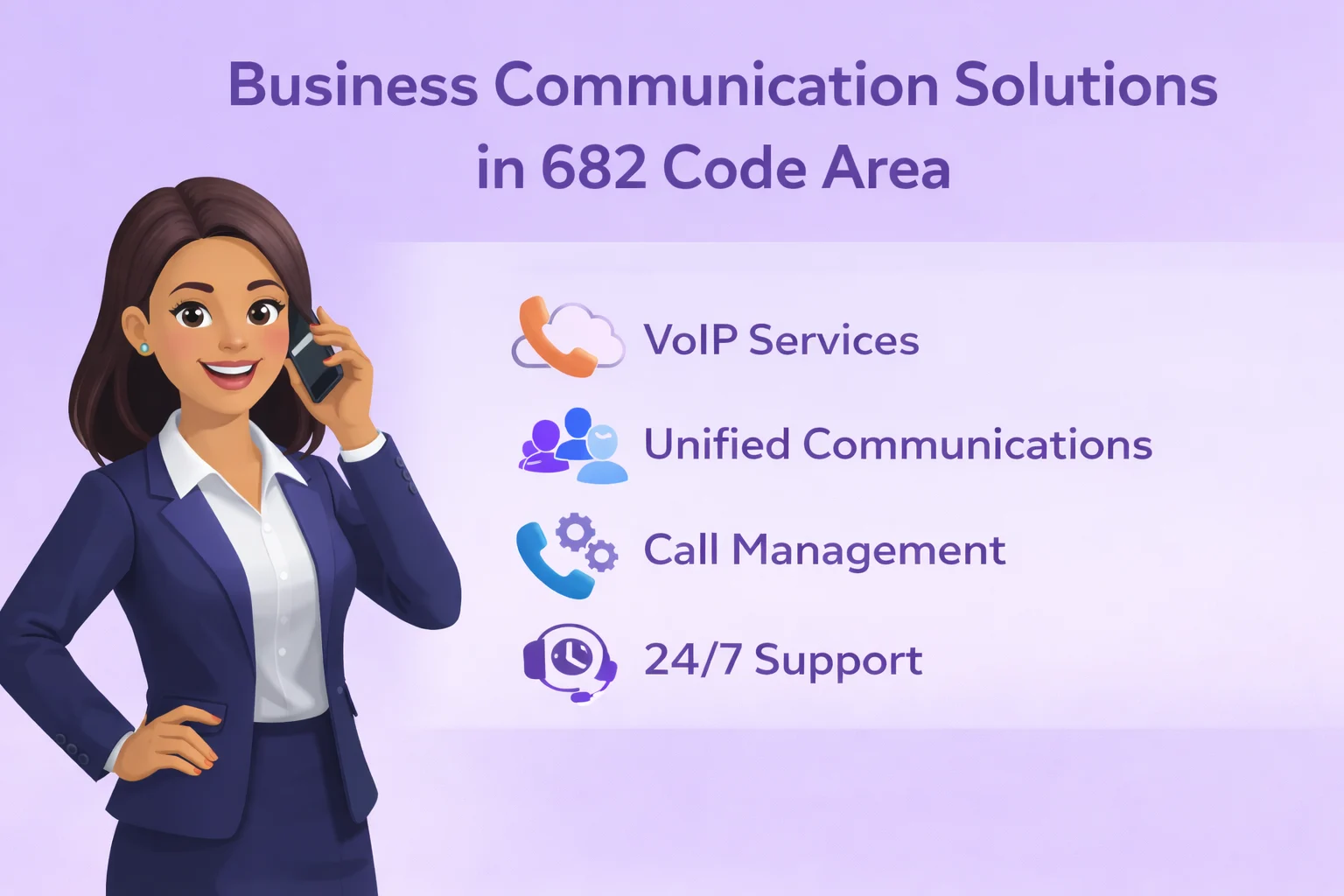 Communication Solutions for Businesses in the 682 Area Code 