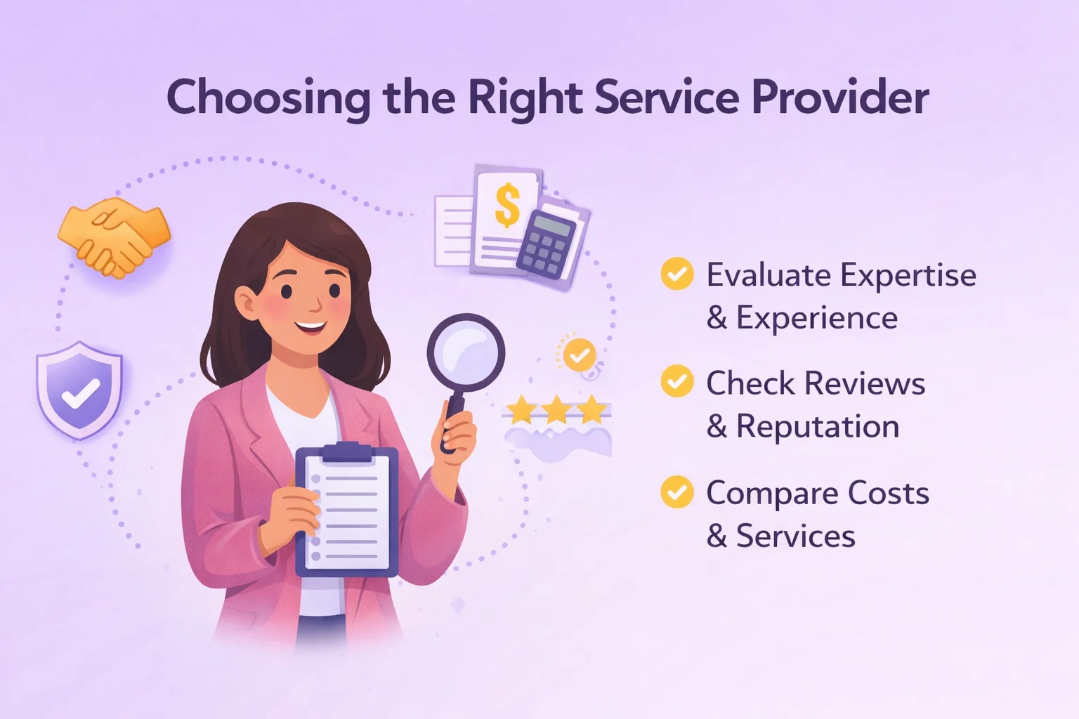 Selecting the Best Service Provider