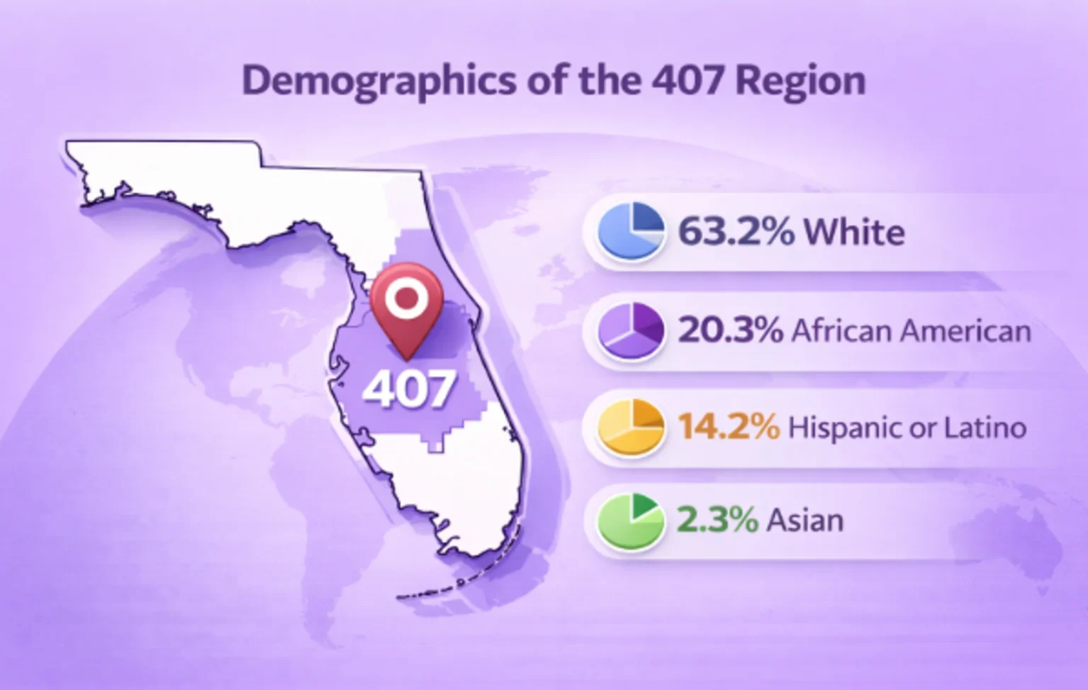 407 Region Demographic Overview