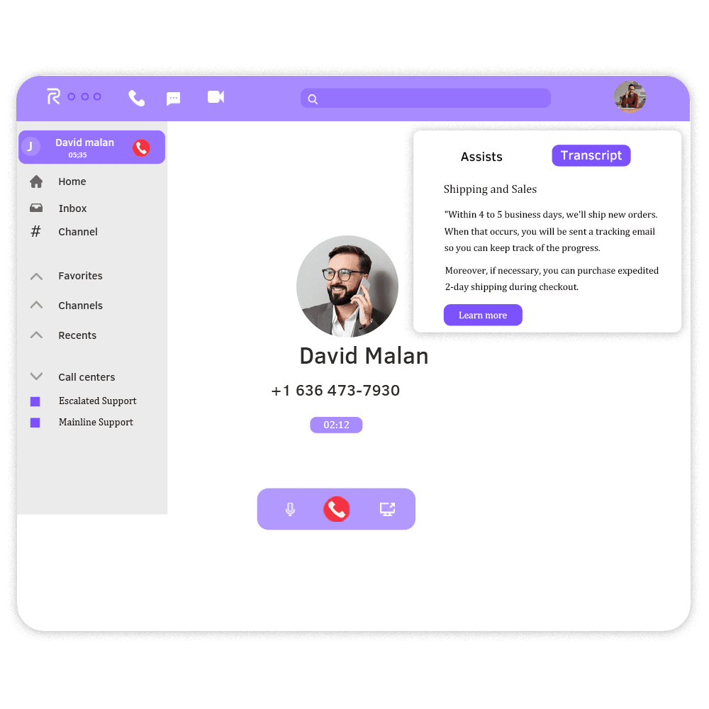 enterprise call center software deliver your business to the world