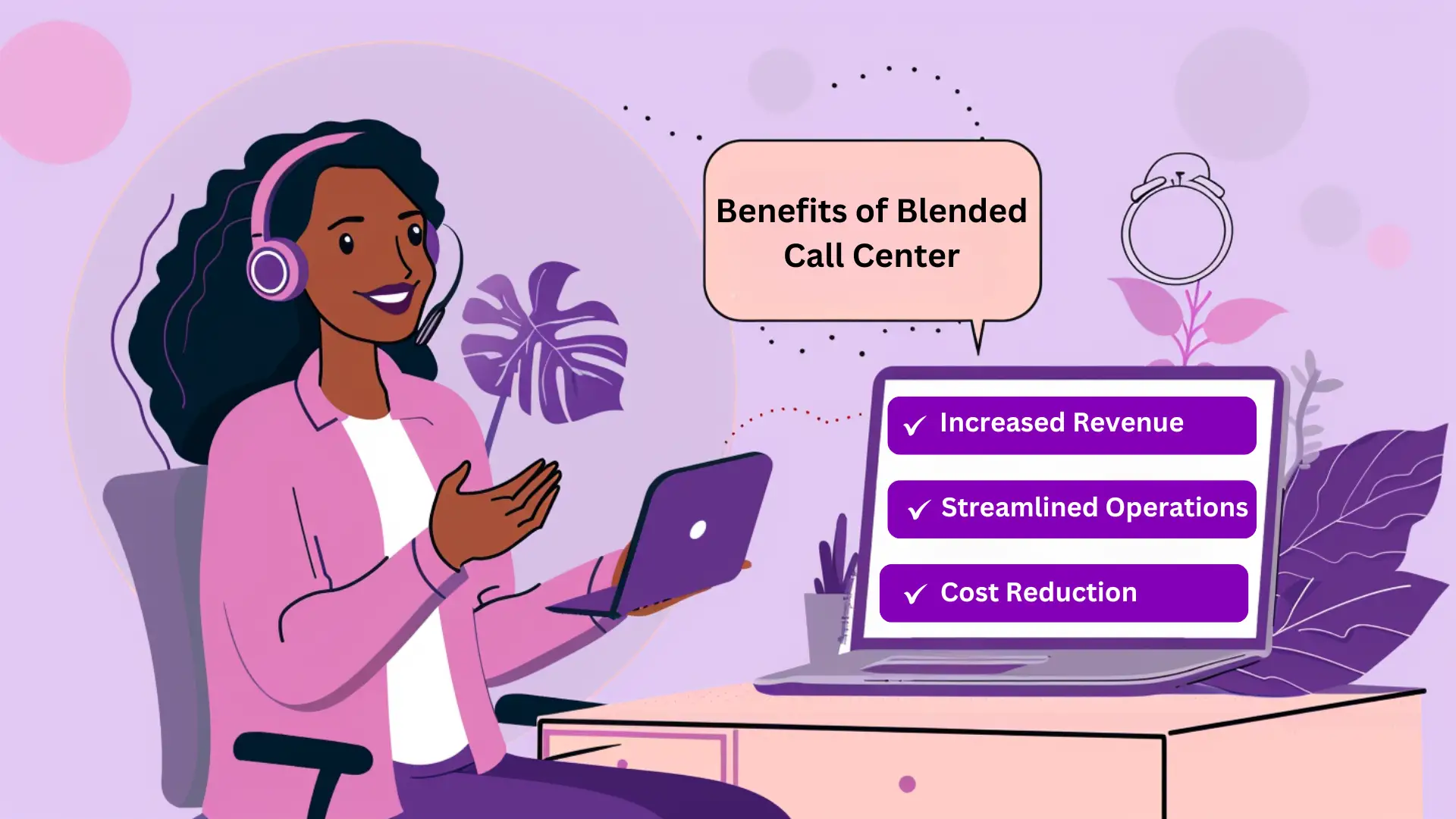 The Benefits of Blended Call Center Solutions