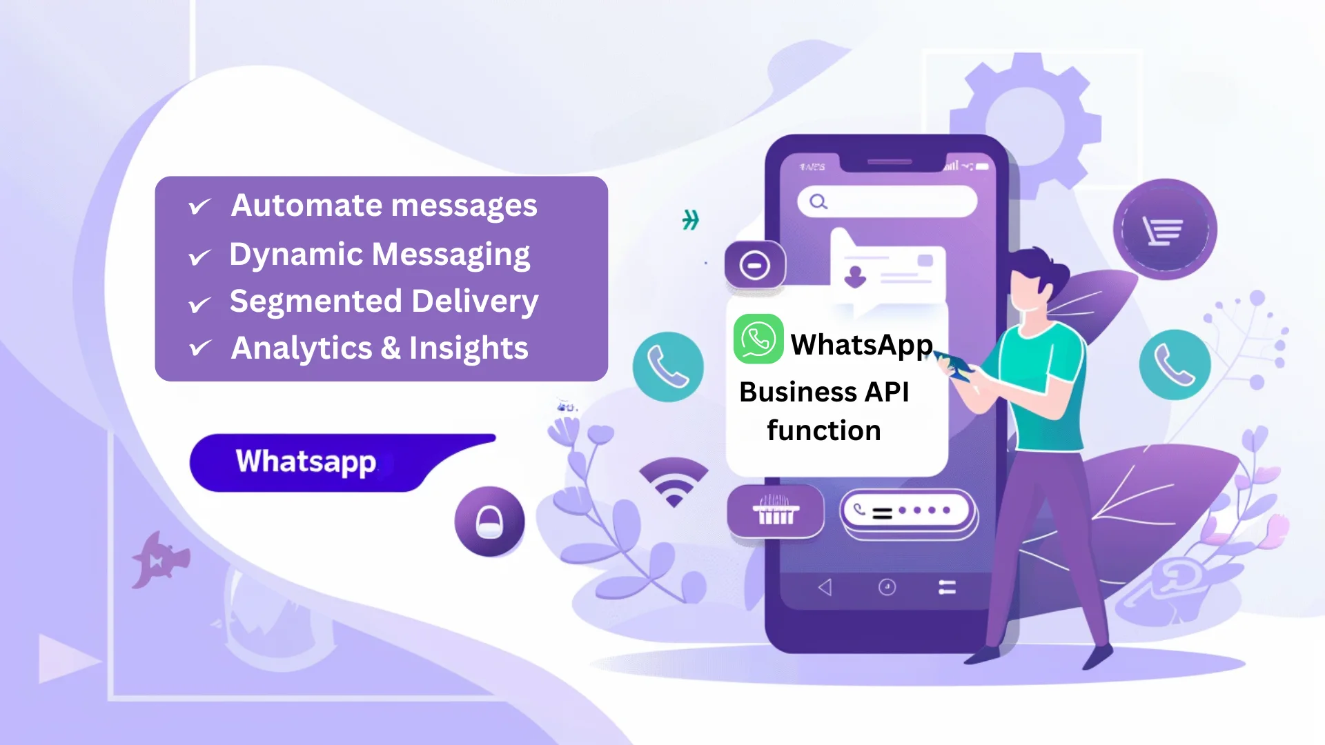WhatsApp busiess AIP functions