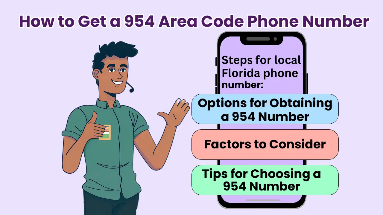 How to Get a 954 Area Code Phone Number