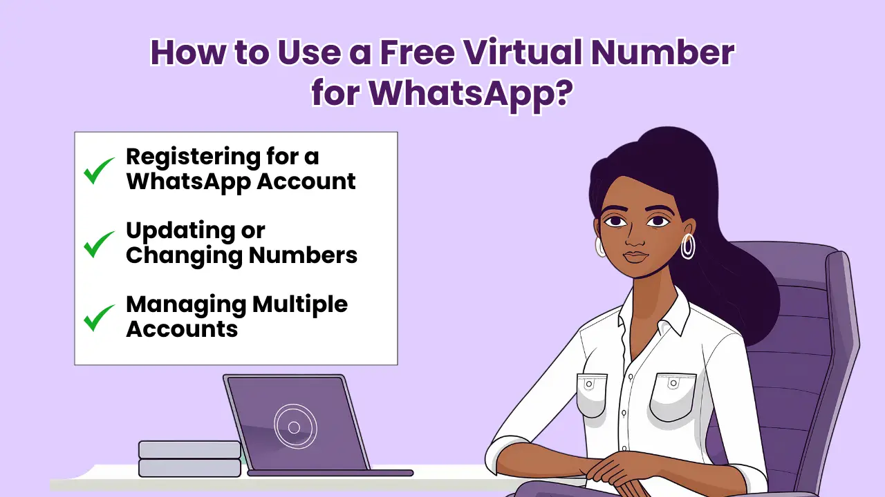 How to Use a Free Virtual Number for WhatsApp?