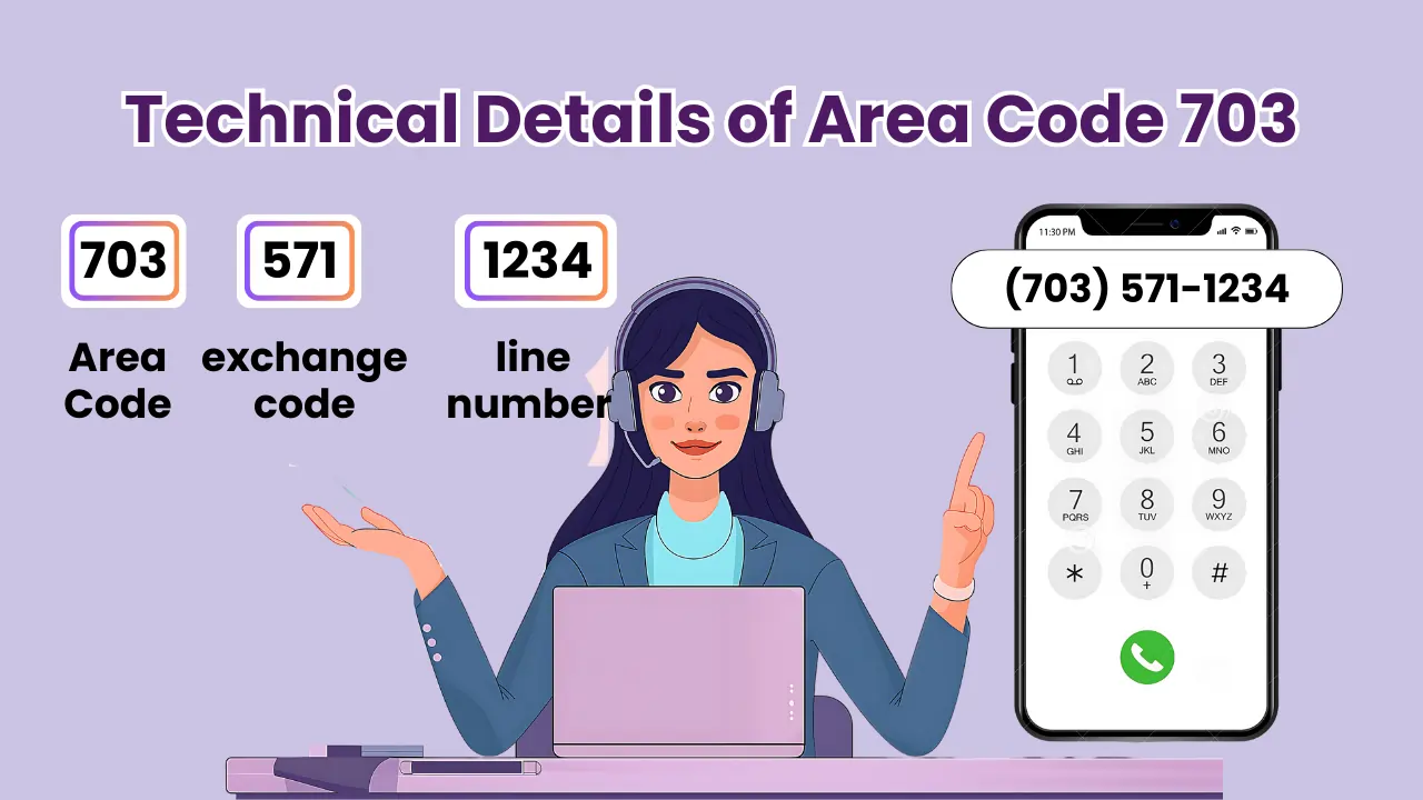 Technical Details of Area Code 703