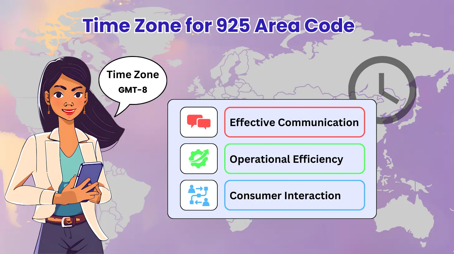 Time Zone for 925 Area Code